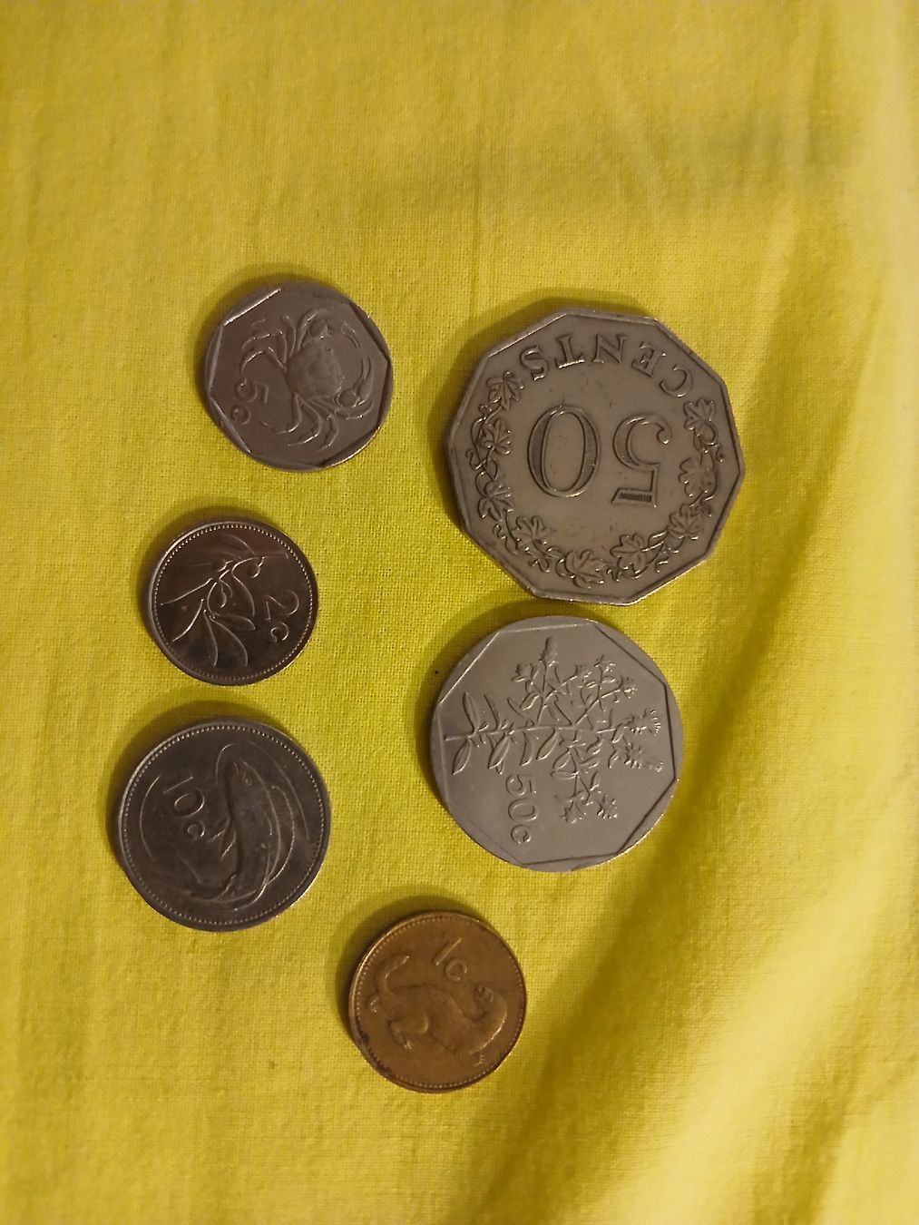 Tutti le monete: Collection de 6 pièces ancienne de différentes valeurs Malte – Usato da Marly venduto da globetrotter1723