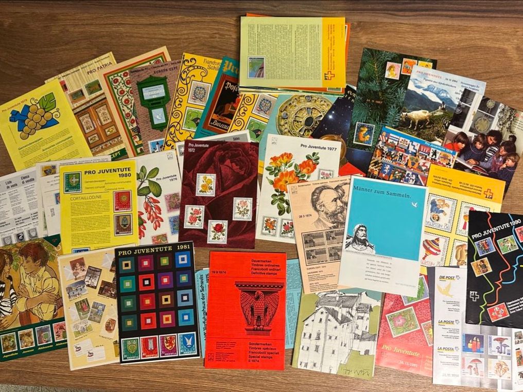 Documenti: Briefmarken Prospekt – Usato da Nussbaumen AG venduto da olitech5415