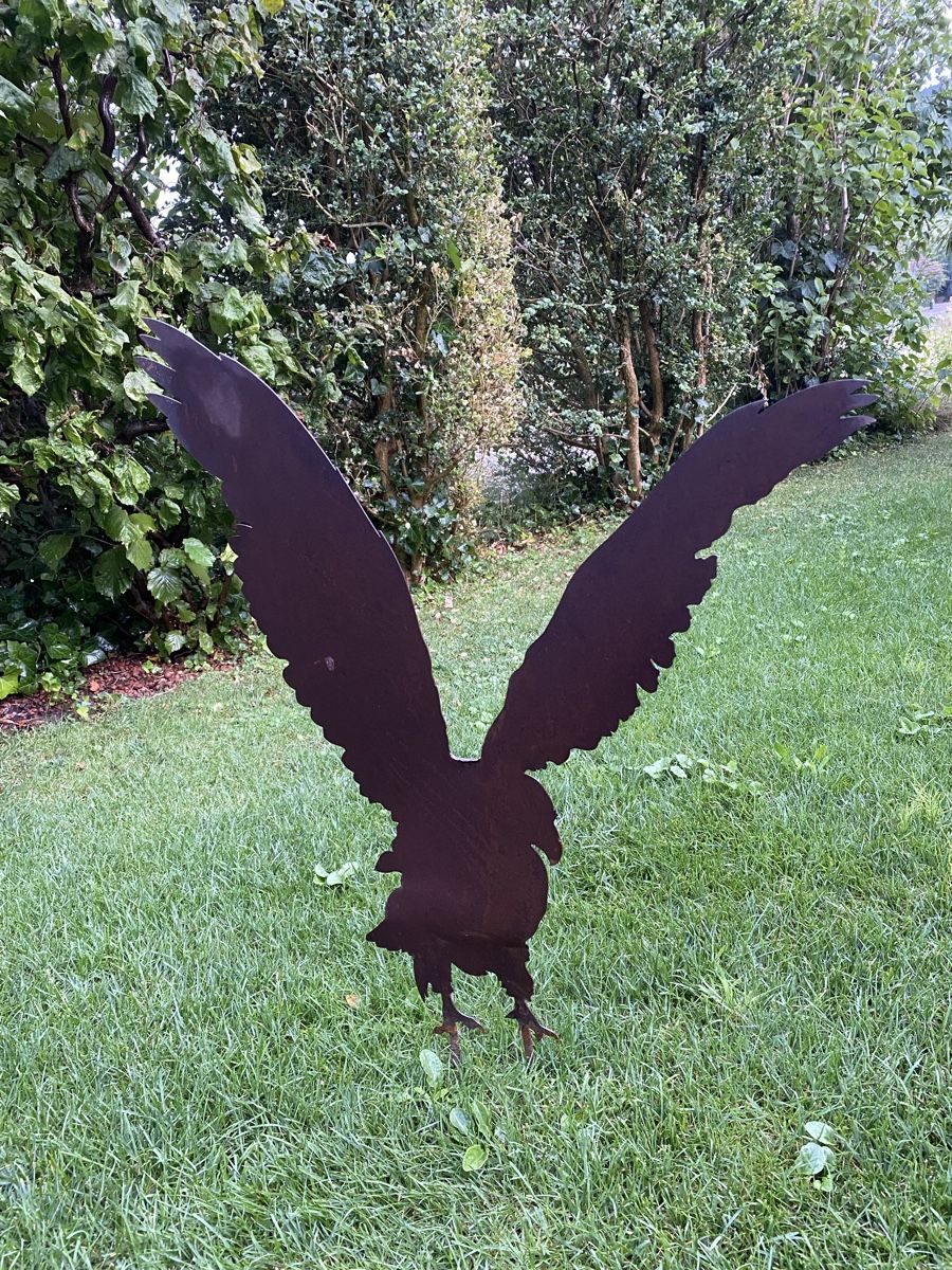 Alle Dekorationen: Adler Gartendekoration aus Edelrost – Gebraucht aus Hinteregg von Cadi1 1