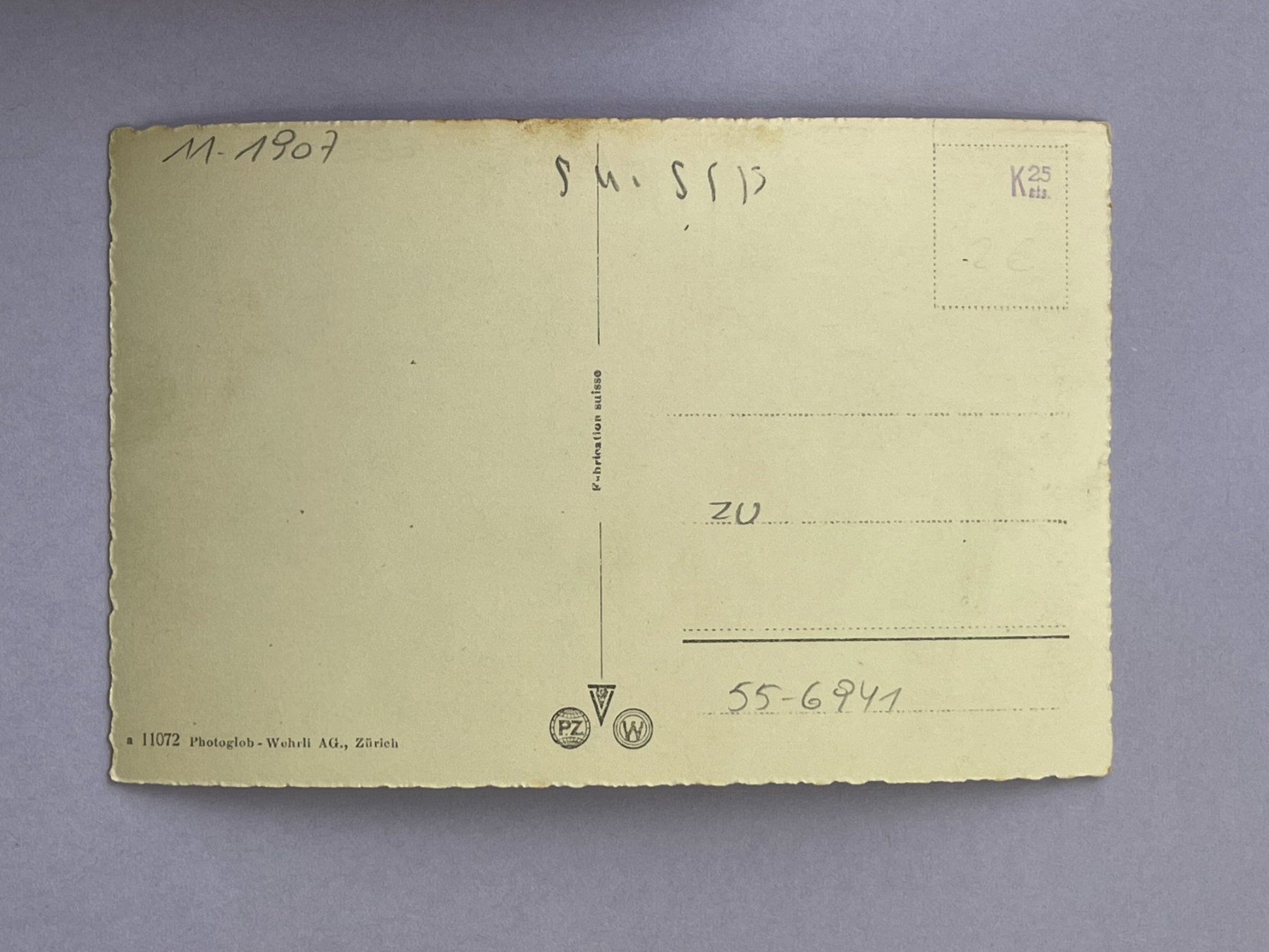 Cartoline postali: Zürich – Usato da Steg VS venduto da _vinci_ 1