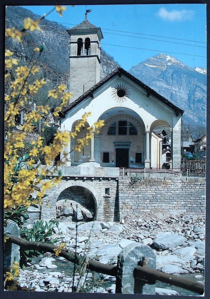 Cartes postales: CEVIO Valle Maggia - Chiesa della Rovana – D'occasion à Jona par philajona