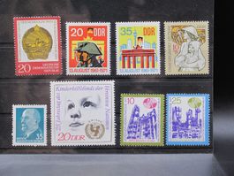 DDR 1971 Mongolia Revolution / Herbstmesse **