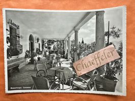 Alte Ansichtskarte von Locarno Beaurivage, 1957! Top!