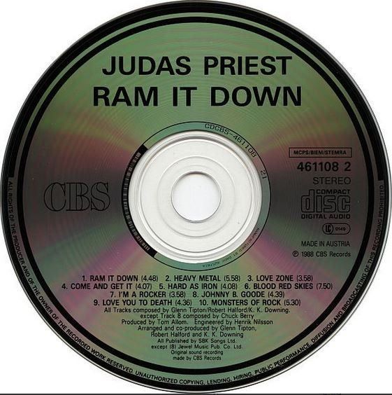 CD: Judas priest - Ram... – Usato da St-Cergue venduto da VeganWarrior 1