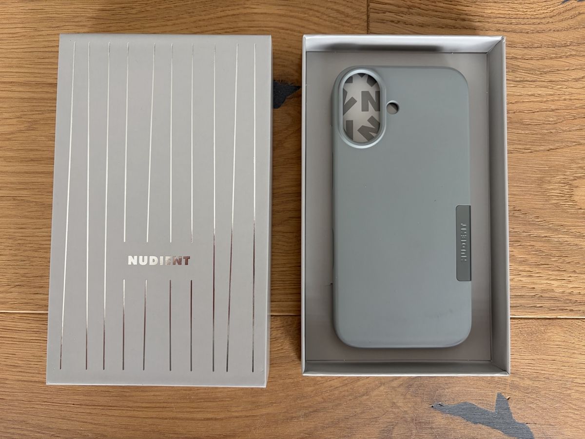 Cover & Protezioni schermo: Nudient iPhone 17 Hülle, Concrete Grey – Usato da Rosshäusern venduto da tomaxx20
