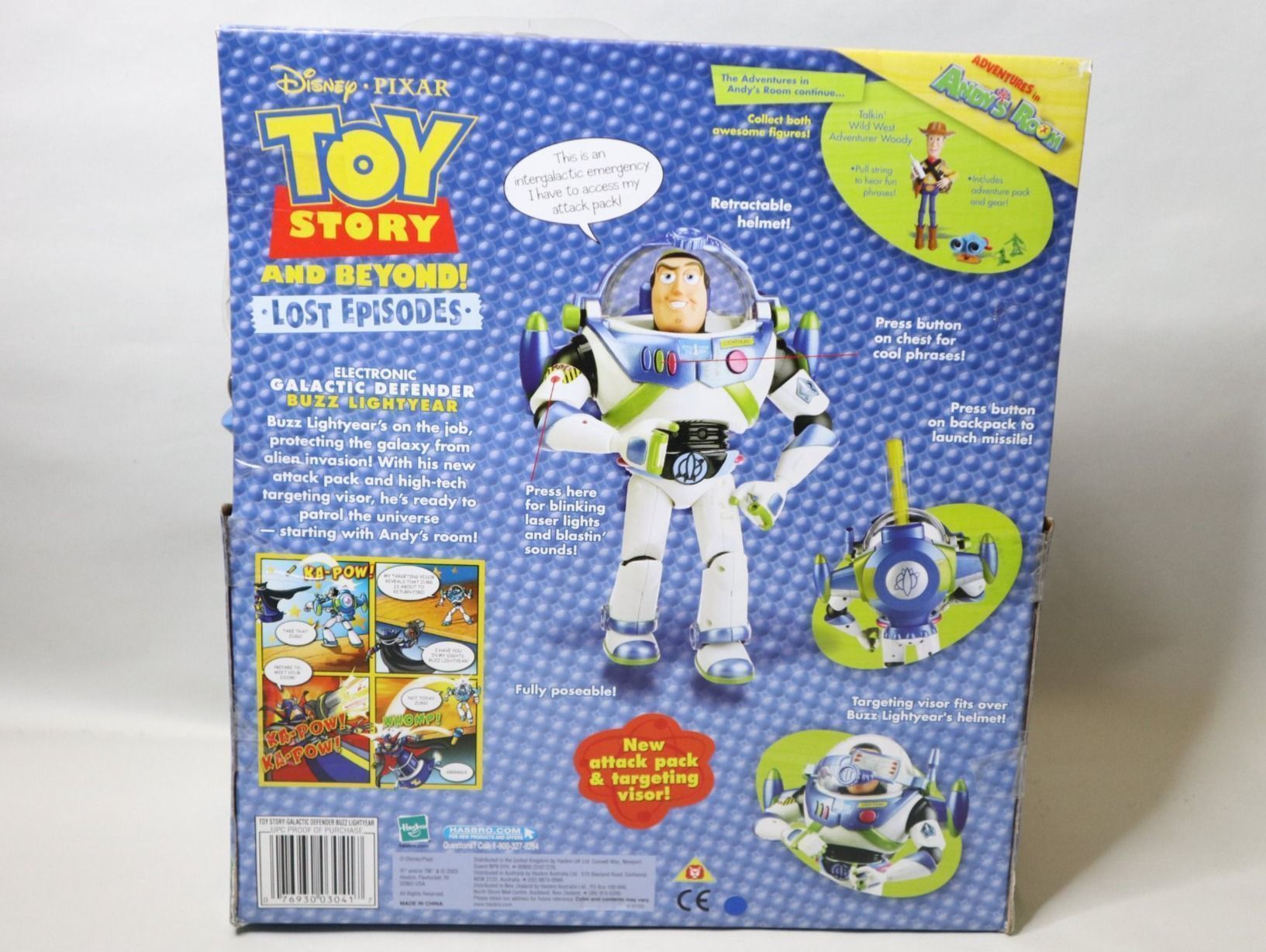 Disney Figurines: Toy Story Buzz Lightyear Galactic Defender Lost Episodes – Neuf avec emballage d'origine à Eschenbach SG par  3