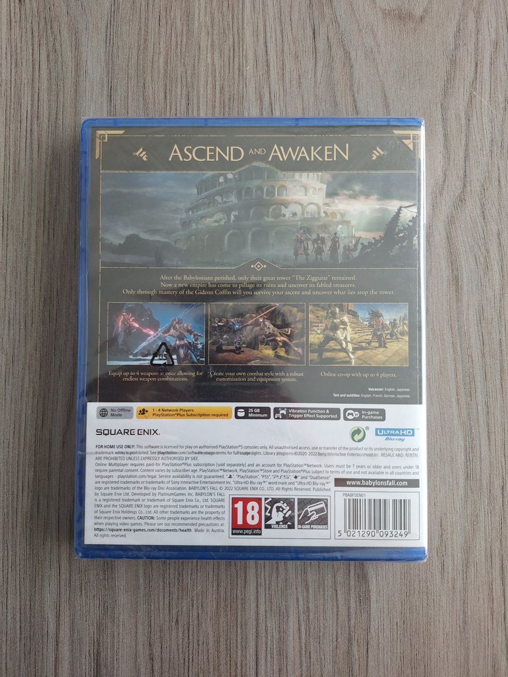 Spiele: Babylon's Fall - PS5 *NEU/SEALED* – Neu und originalverpackt aus Baar von RDNA 1