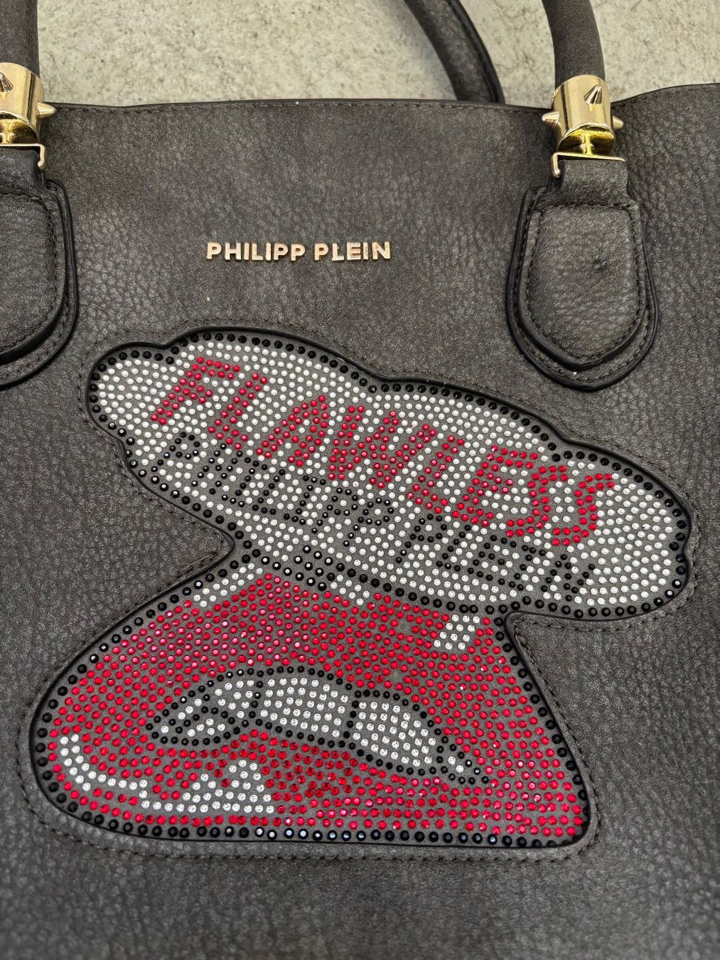 Philipp Plein Borse da donna: Philipp Plein Tasche schwarz mit Nieten – Usato da Sonterswil venduto da VD-Service 1