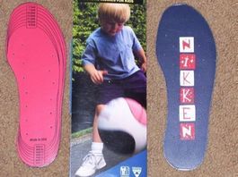 Schuheinlage Kinder NIKKEN KIDSTRIDES Magnetsohle 39-40