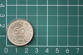 währung turkiye 50 lira 1986