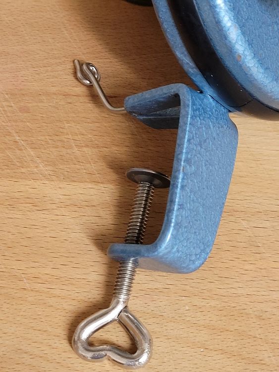 Handlicher Garnhalter Aus Bambus - Drehbarer Wollknäuelhalter Für Entspanntes Stricken