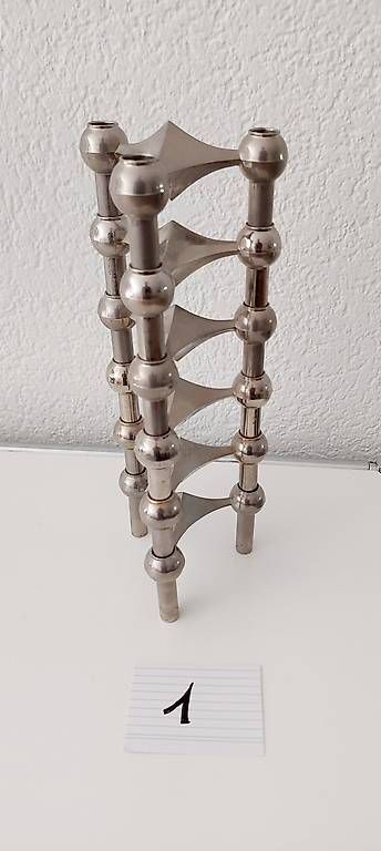 Portacandele: 6 Bmf Nagel Quist Kerzenhalter – Usato da Gwatt (Thun) venduto da ARC_TERYX