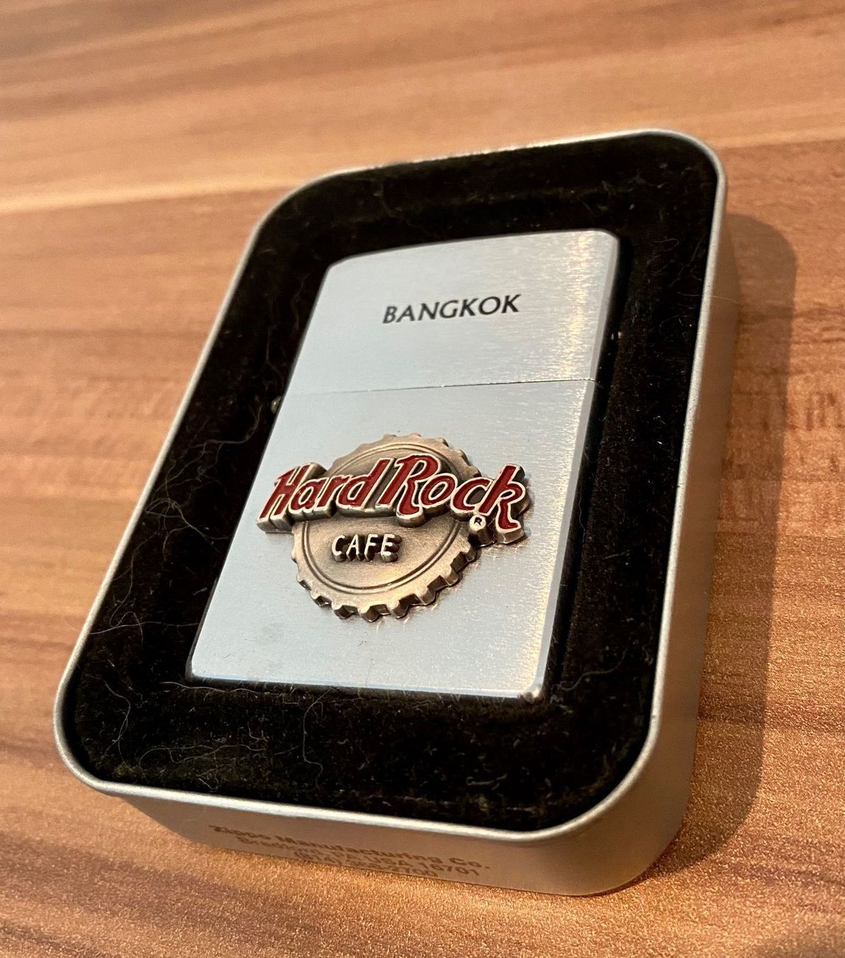 Zippo Feuerzeuge: Zippo Hard Rock Café Bangkok – Gebraucht aus Balgach von Pumuckl03