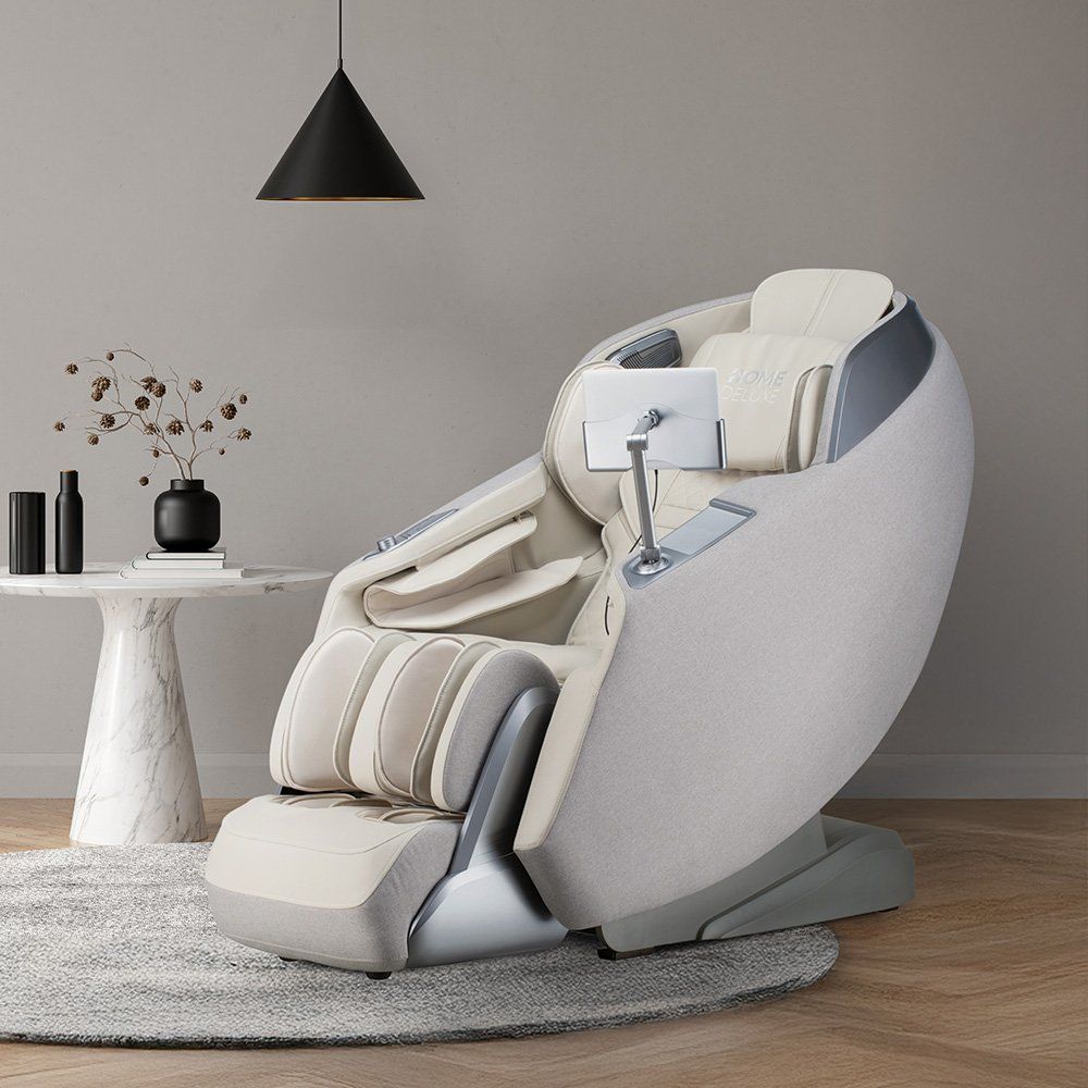 Massagegeräte: Massagesessel ARBON - Grau - 4D-Mechanismus – Neu und originalverpackt aus Wallenwil von toesstal-vertrieb