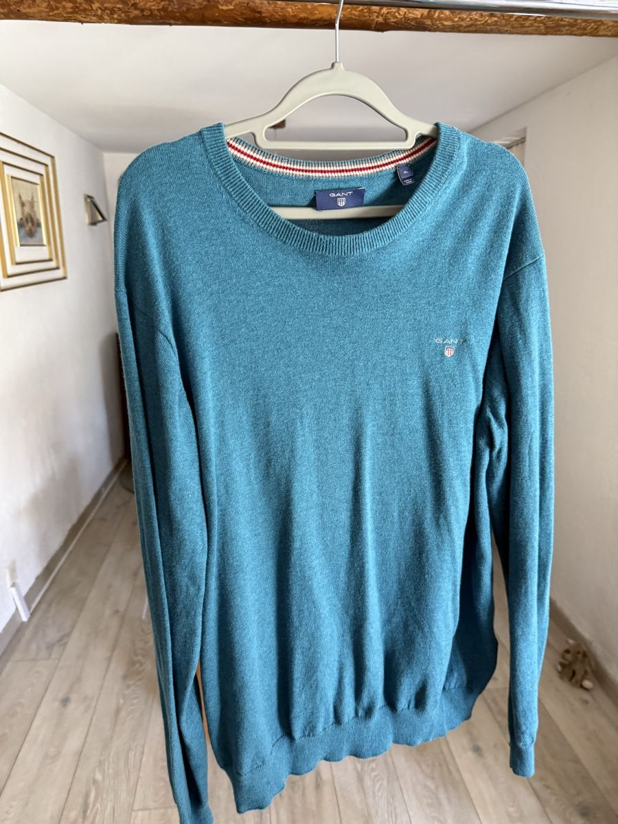Gant Maglioni & Felpe: Pull Gant bleu taille XL – Usato da Nuvilly venduto da smi_6qtk