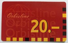 Taxcard - Orbisline 20.- - CH