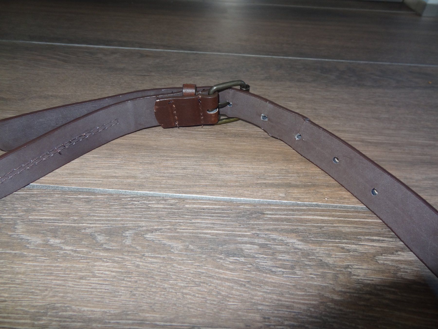 Gürtel: Ceinturemarron, boucle bronze, taille 83-100cm – Gebraucht aus Satigny von salvatore73 2