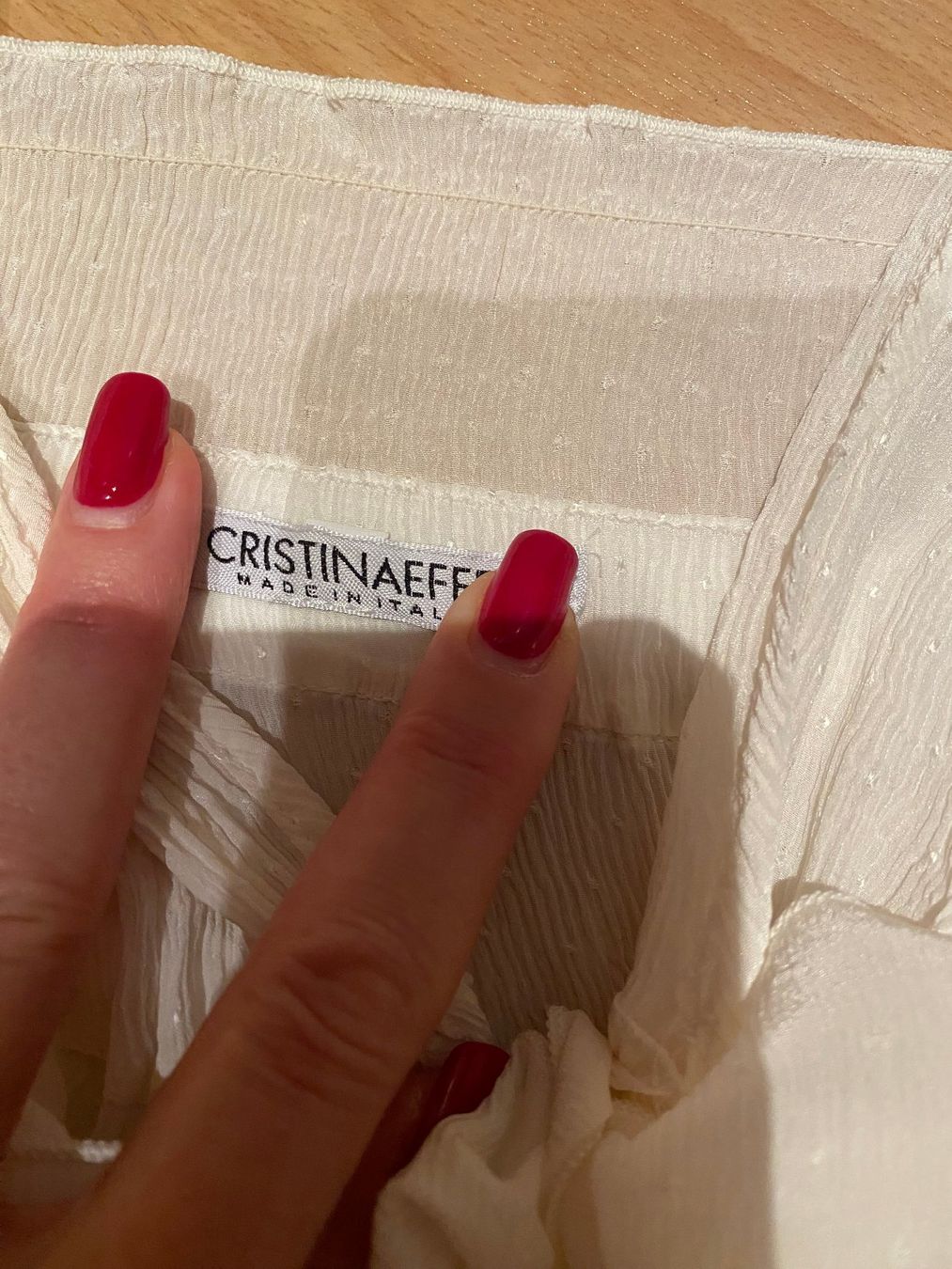 Top: Christina Effe Sommer Top – Usato da Vaduz venduto da RapunzelLissi 1