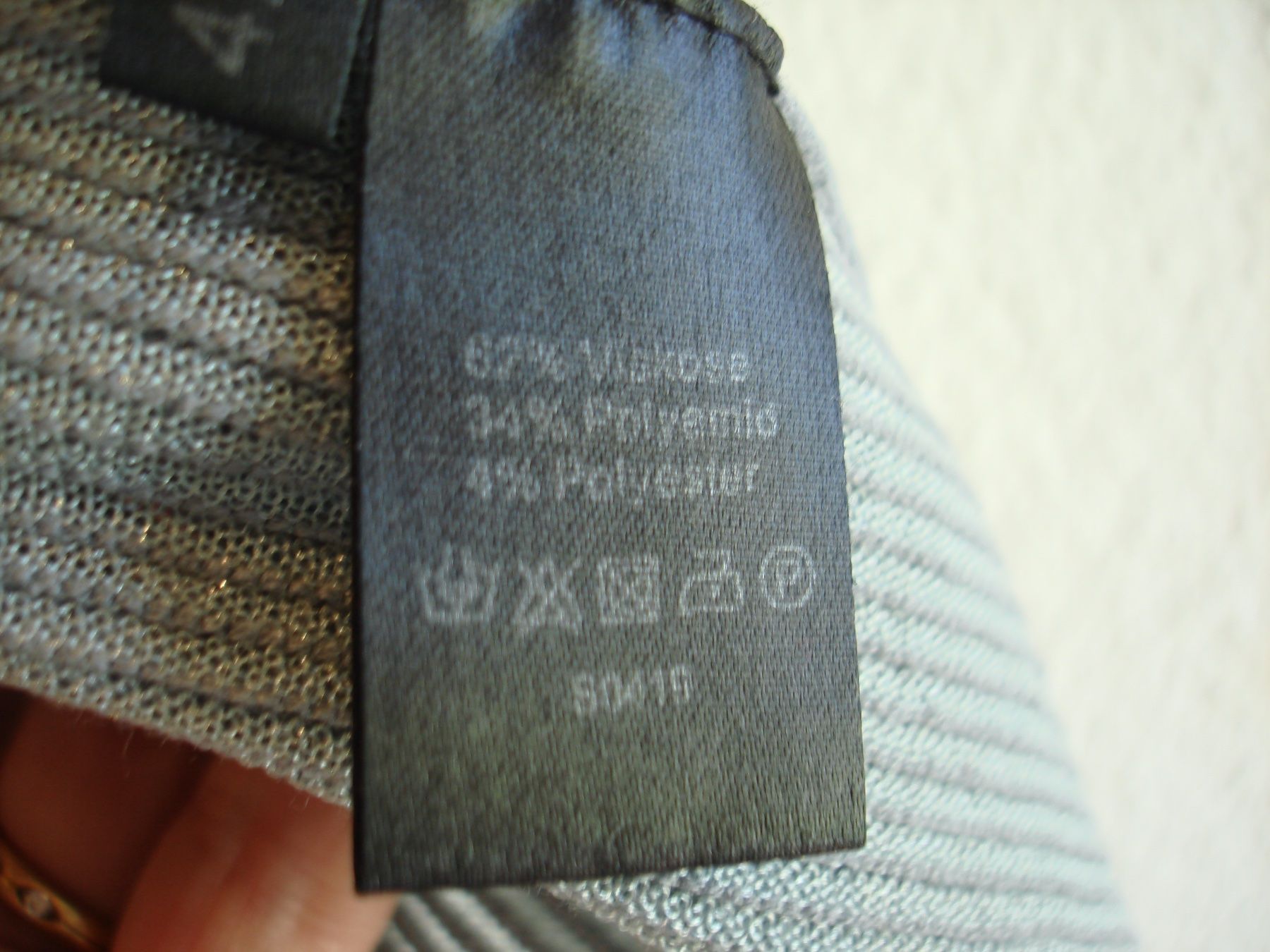 Maglioni & Felpe: GC FONTANA leichter Strickpullover, silbergrau, Gr. M – Usato da Boswil venduto da LuziaB01 5