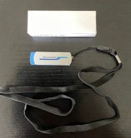 USB Stick 8 GB Kordel  hellblau silber Speicher extern EDV