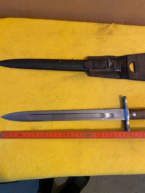 Schweizer Armee Stichwaffen: BAJONETT  CH ARMEE – Gebraucht aus Chur von silbermon 7