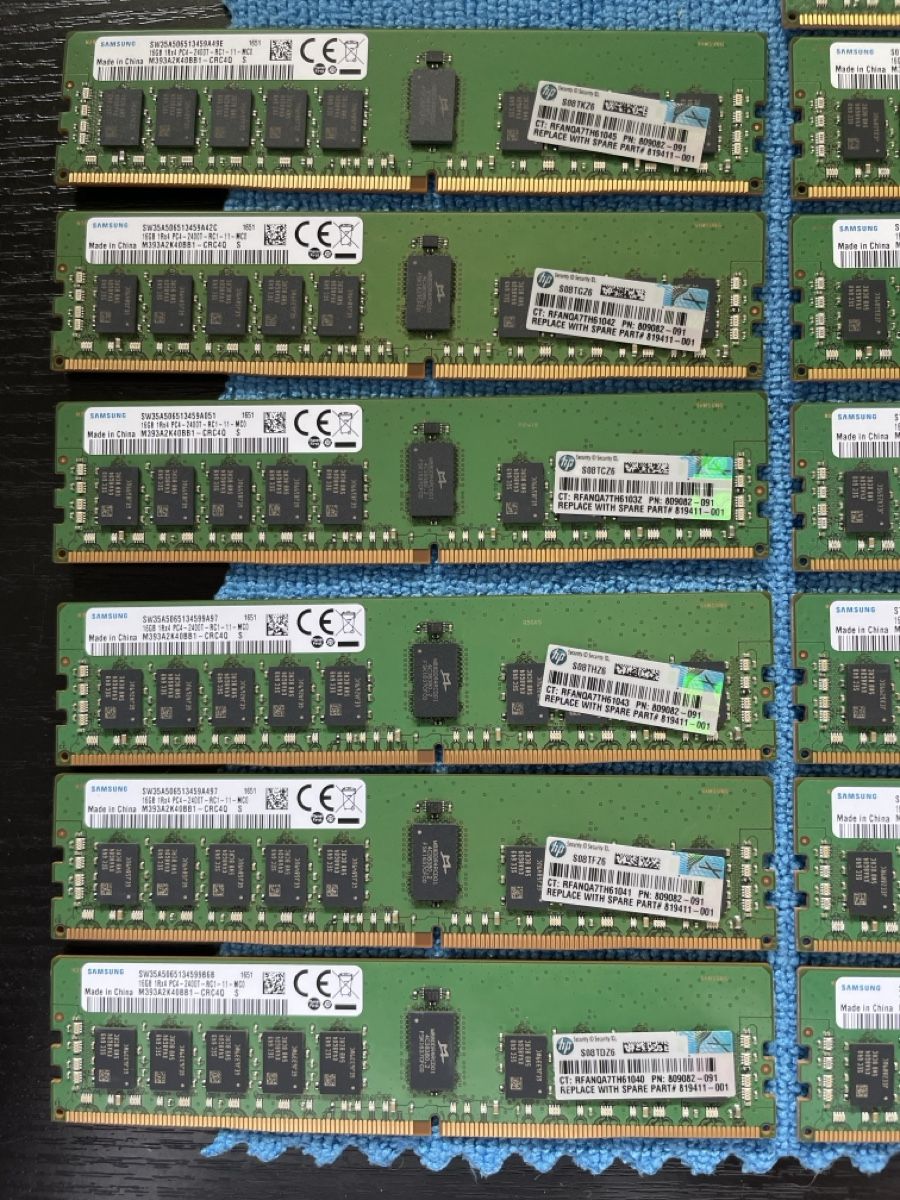 Samsung Memoria / RAM: DDR4 16GB (Server) 16Stk. – Nuovo (secondo la descrizione) da Abtwil sg venduto da Kueng.MultiOutlet 5