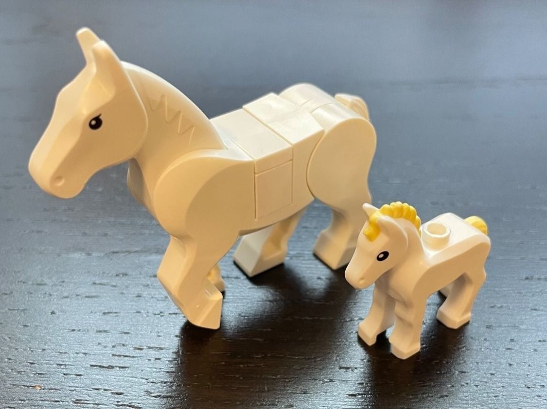 Lego Kit di costruzioni: Lego Pferd mit Fohlen Neu – Nuovo (secondo la descrizione) da Lengnau AG venduto da Chefe43