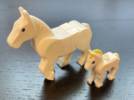 Lego Pferd mit Fohlen Neu