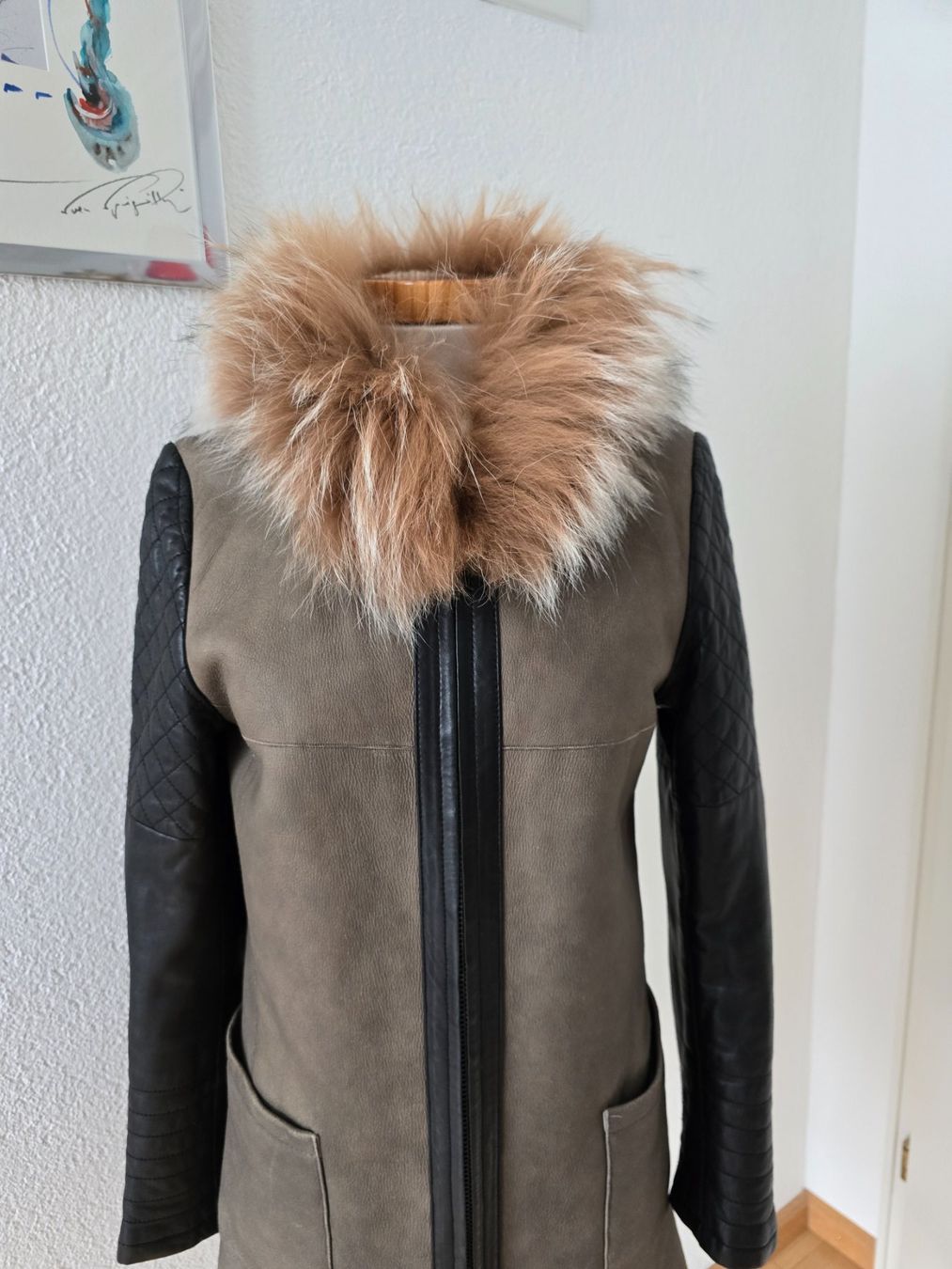 Cappotti: Lammleder Mantel Jade&Rubin Grösse 34 – Usato da Bottmingen venduto da sandy_2 1