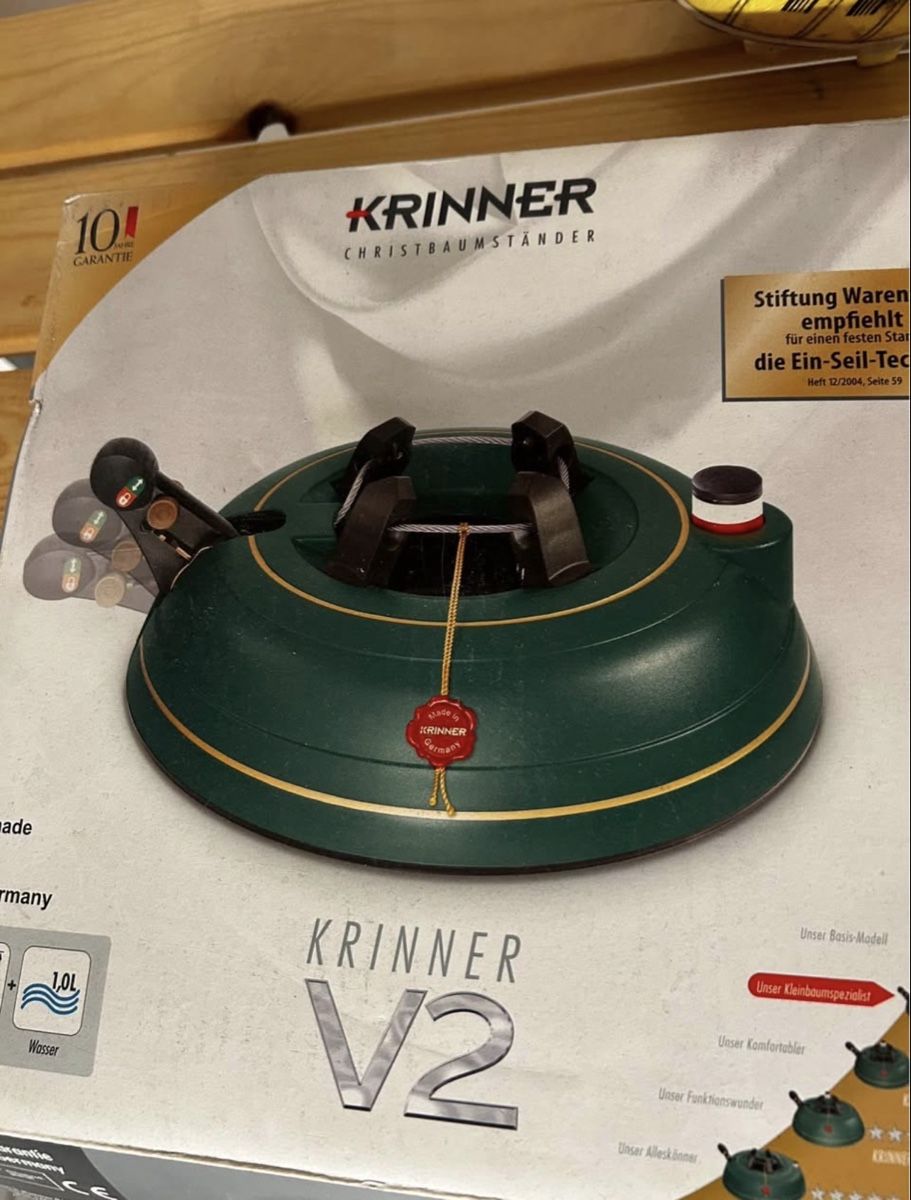 Krinner Christbaumständer: Support à sapin KRINNER – Neu (gemäss Beschreibung) aus Pieterlen von Debs92
