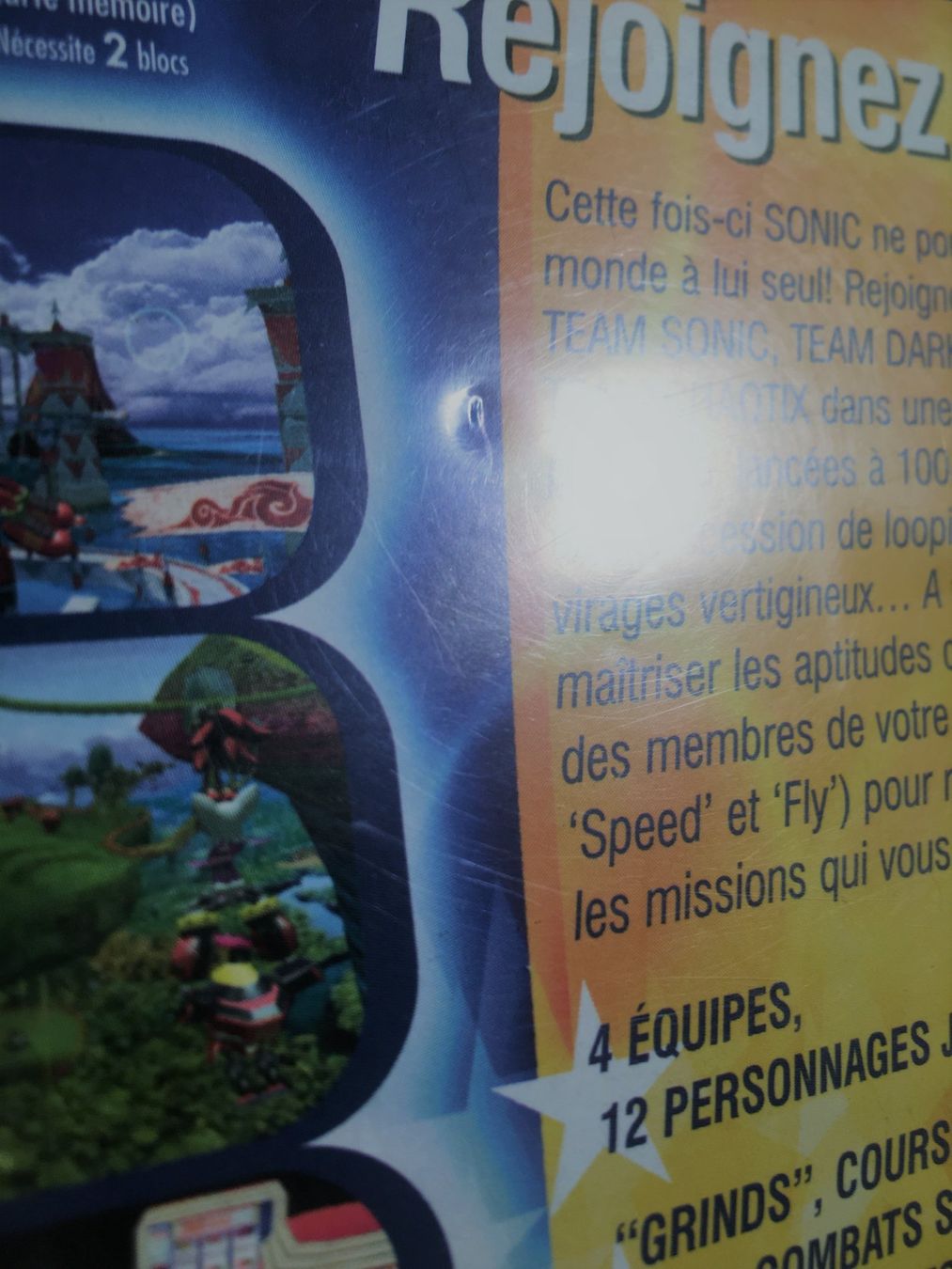 Nintendo Jeux: Sonic Heroes: Gamecube (FR) – D'occasion à La Chaux-de-Fonds par AntoineKolbl 3