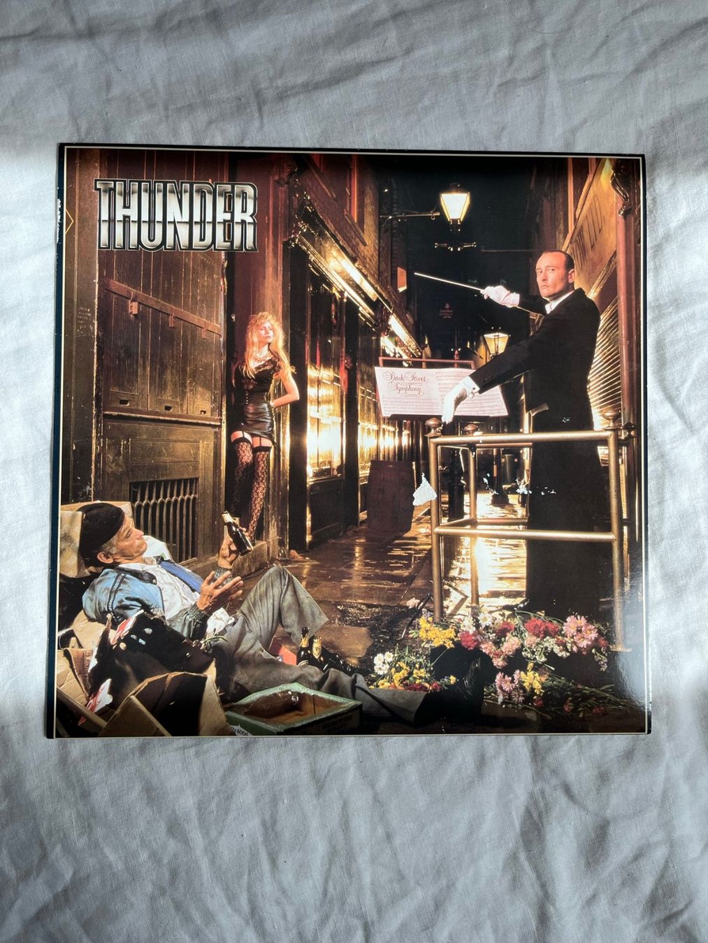 Vinyles: Thunder – Back Street Symphony vinyl LP, 1990 pressing – D'occasion à Effretikon par ChrisLamberger