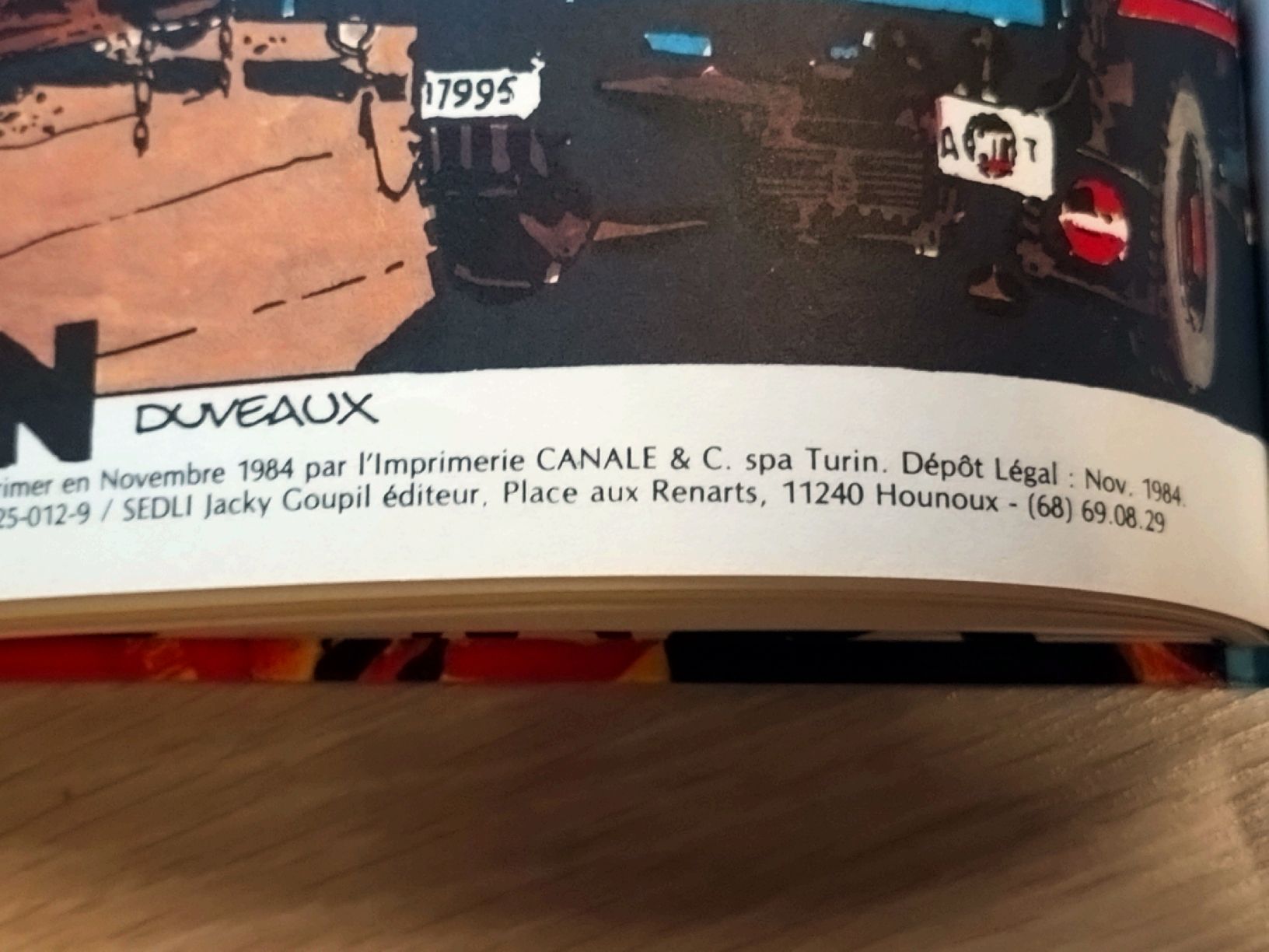 BD: Duveaux: Prelude 1984 – D'occasion à Farvagny-le-Grand par LaCaverne 3
