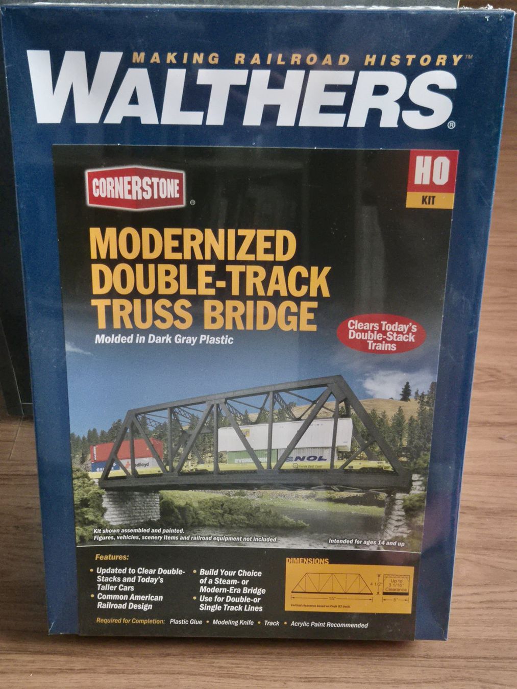 Walthers Trains électriques: Walthers Cornerstone Modernized Double-Track Truss Bri... – Neuf avec emballage d'origine à Nendeln par dresinle