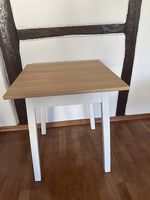 IKEA LERHAMN  74 × 74 cm Holz - weiss 