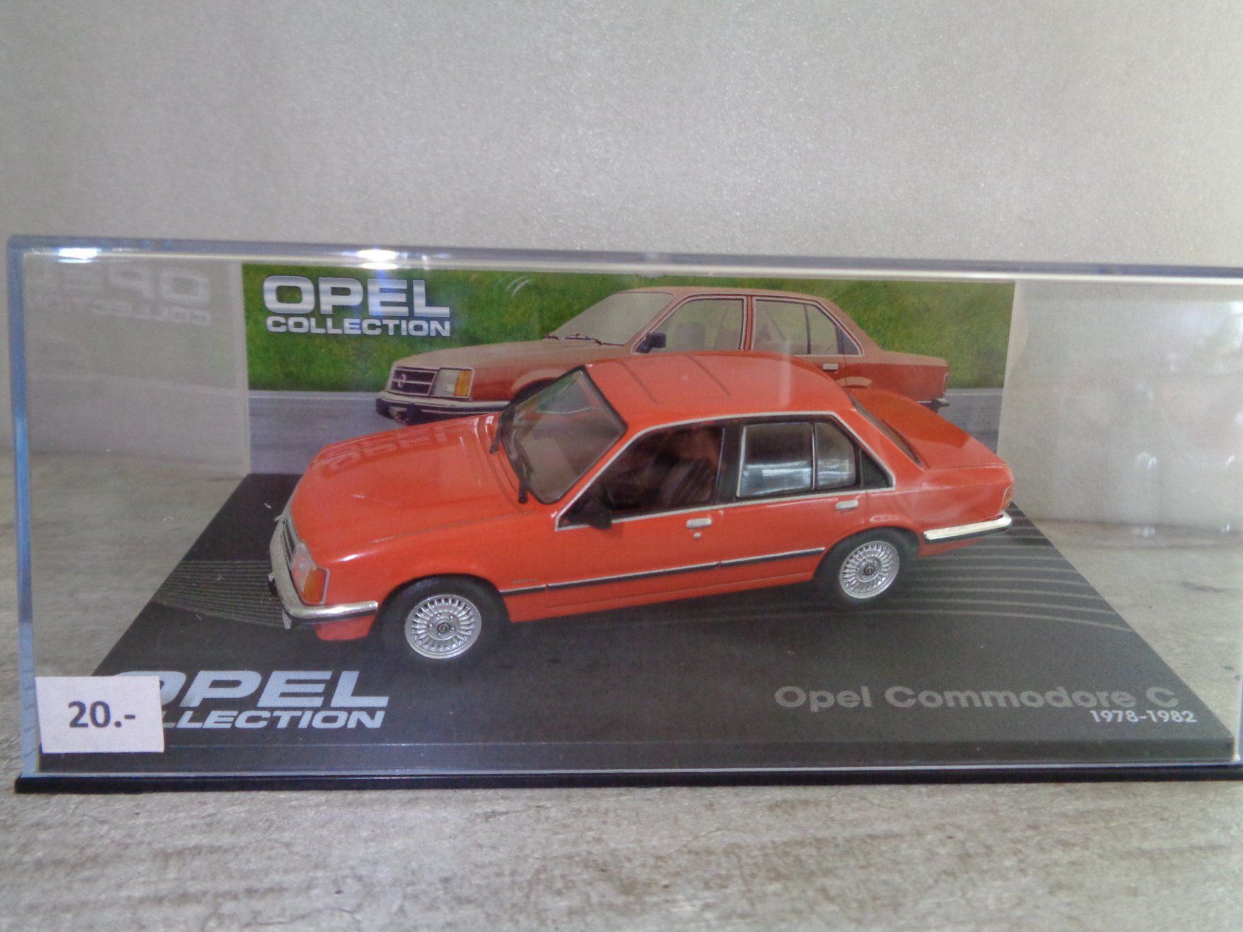 Opel Modellautos: Altaya 1:43 Classic Car Opel Commodore C 1978 - 1982 – Neu und originalverpackt aus Reconvilier von rallycar 3