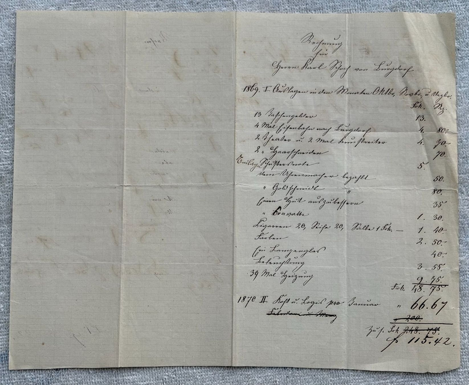 Documenti: VINTAGE BRIEF KANTON BERN 1869/70 – Usato da Ostermundigen venduto da crazy-horse-1840 1