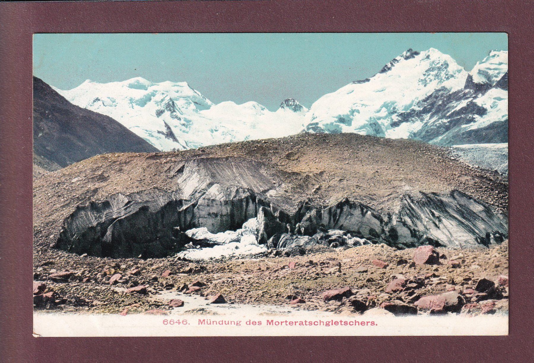 Cartes postales: MORTERATSCHGLETSCHER - Mündung – D'occasion à Pully par nicecards