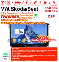 Android 13 Autoradio Für Tiguan, Passat, Touran + Montage