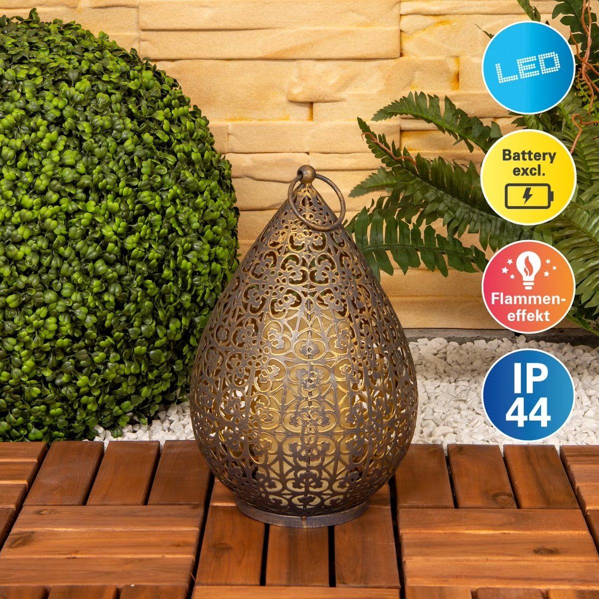 Laternen: Gartenlaterne 2 Stk. LED/USB – Neu und originalverpackt aus Ebmatingen von Puma_1 6