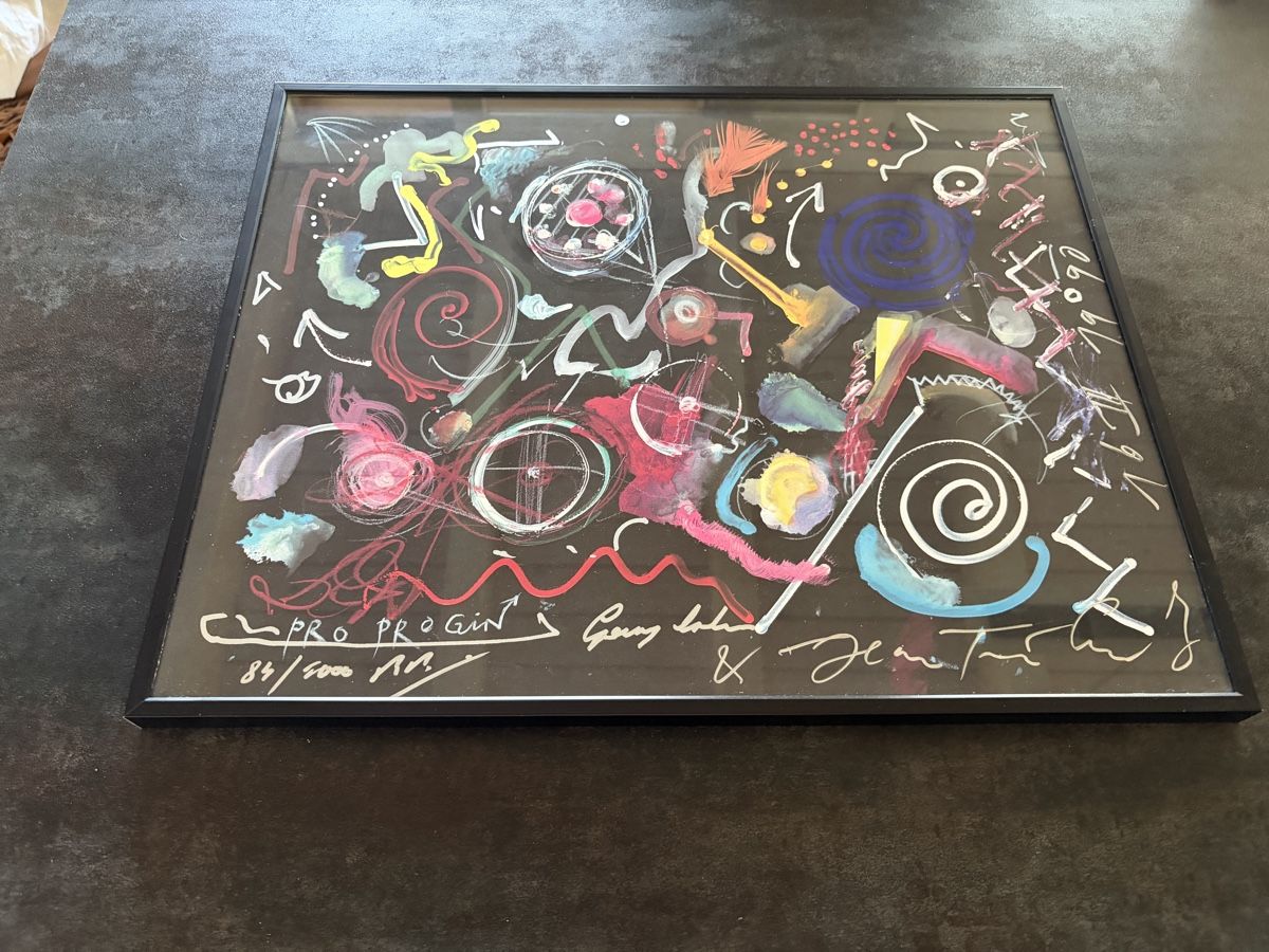 Grafica & Litografie: Jean Tinguely Lithographie Pro Progin  – Usato da Vallamand venduto da Bricbracbroc82 1