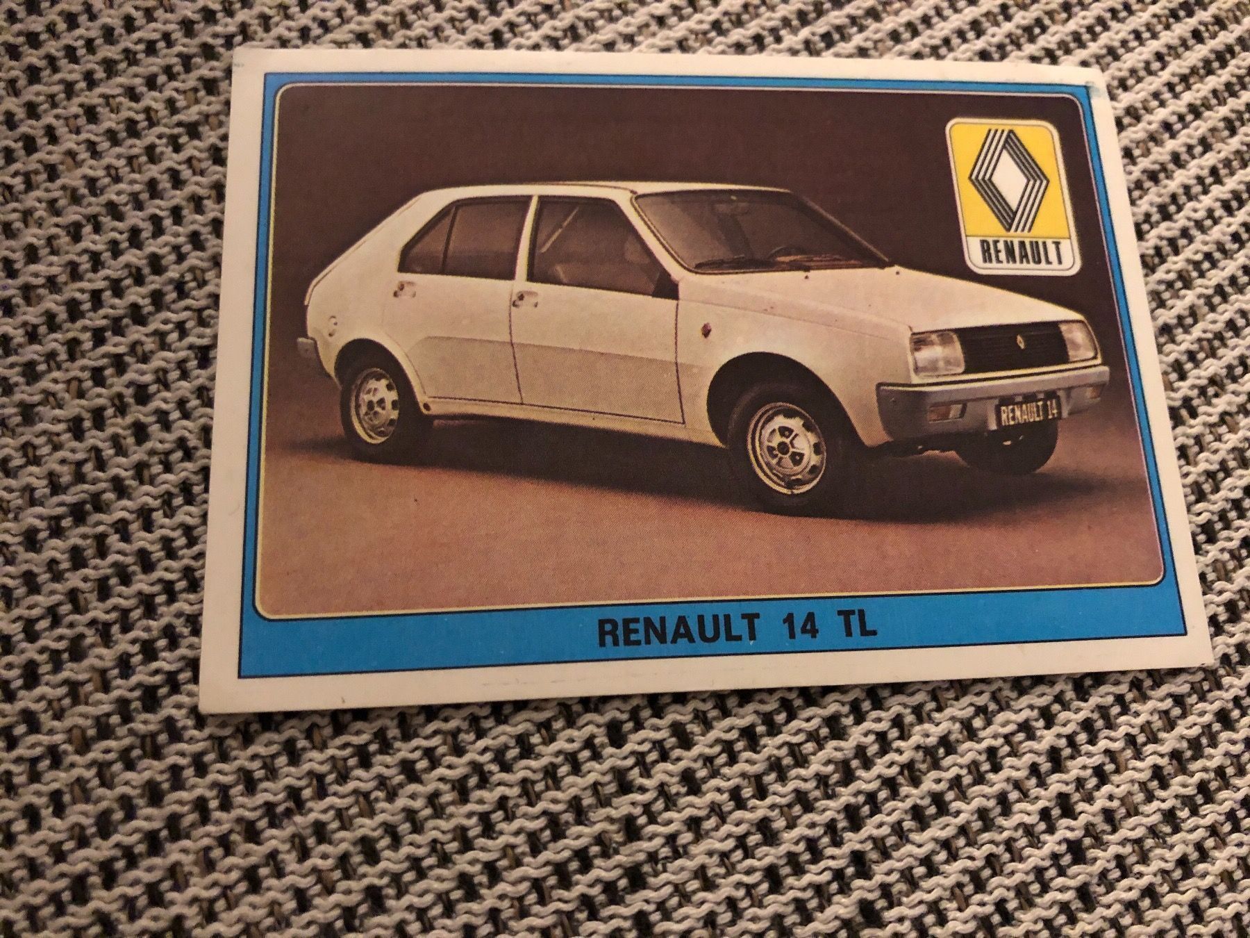 Sticker: Renault 14 TL / Panini / Abziehbild – Usato da Winterthur venduto da cheerio97 1