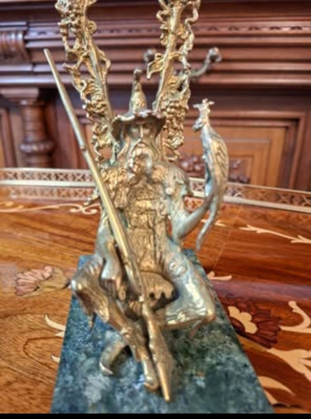 Figuren: Robinson Crusoe Figur Bronze Messing – Gebraucht aus Steffisburg von ZeitReise_ 3