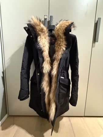 Woolrich Parka schwarz Grösse XS