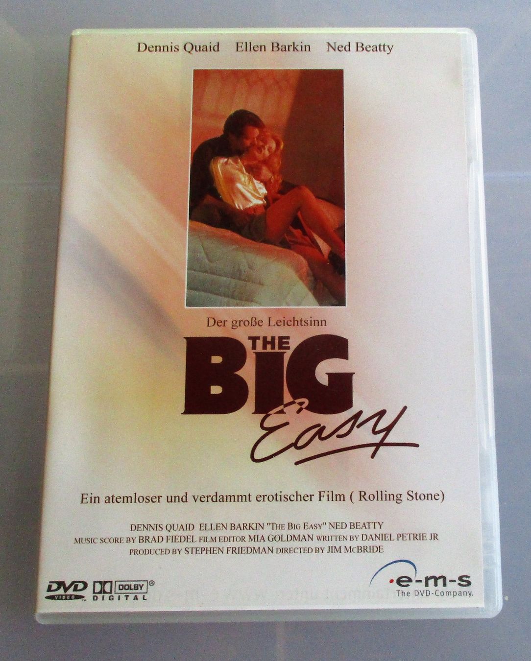 Alle DVDs: THE BIG EASY - Ellen Barkin/Dennis Quaid – Gebraucht aus Wattwil von