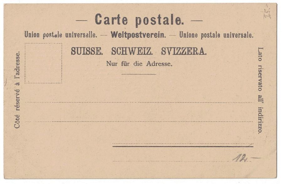 Cartoline postali: Wildkirchli, belebt, um 1900 – Usato da Frauenfeld venduto da POML 1