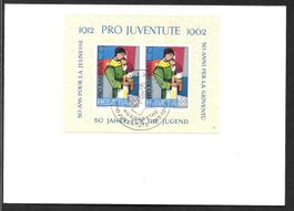 FDC-Karte Pro Juventute Jubiläumsblock J199 ET 1.12.1962