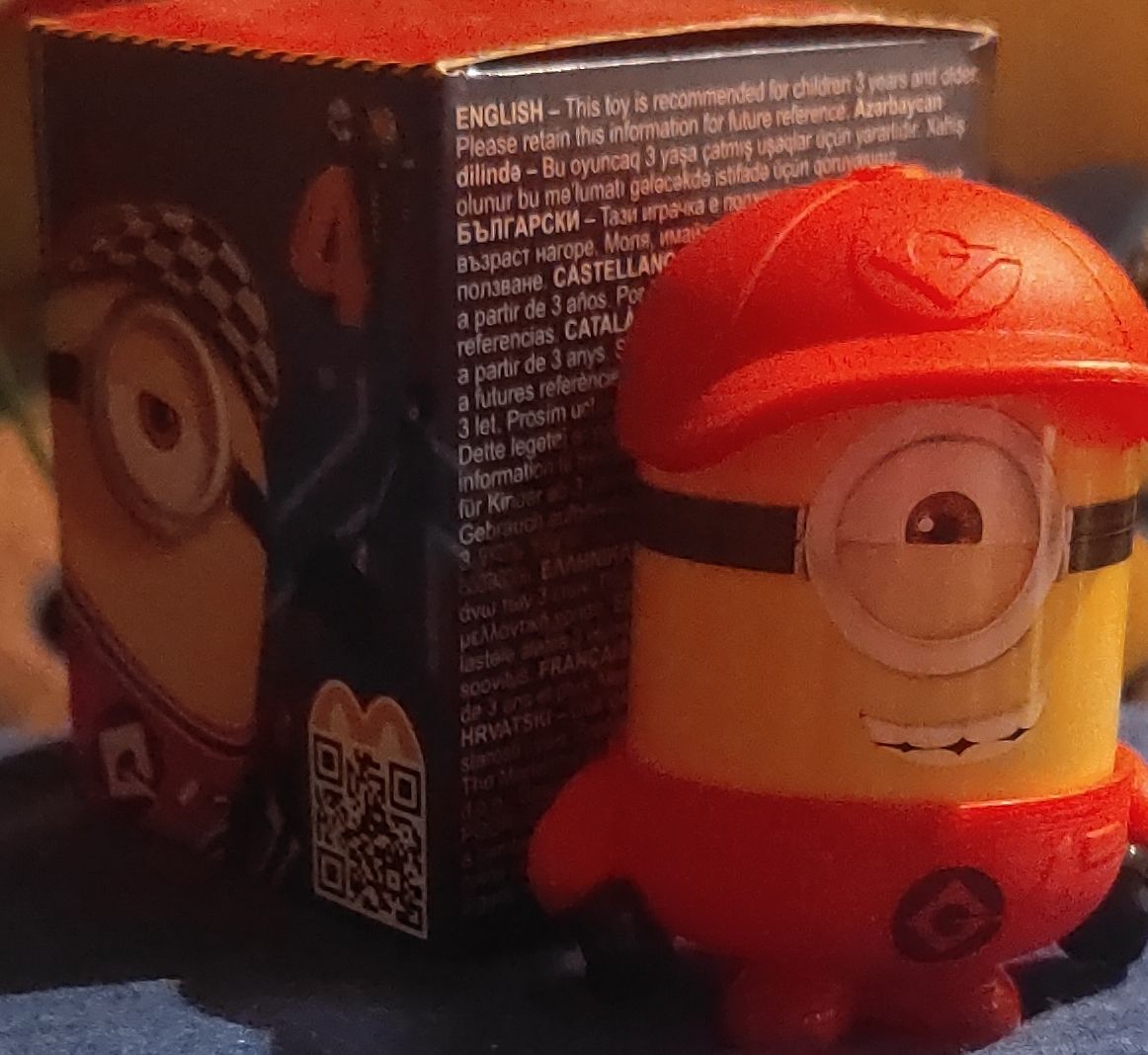 Spielzeuge: Neuwertiger Minion "Tom" aus "Minions 4 – Neu und originalverpackt aus Lyss von Nigudasschaf