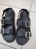 Sandales Kickers Cuir Noir Pointure 36 Bon état