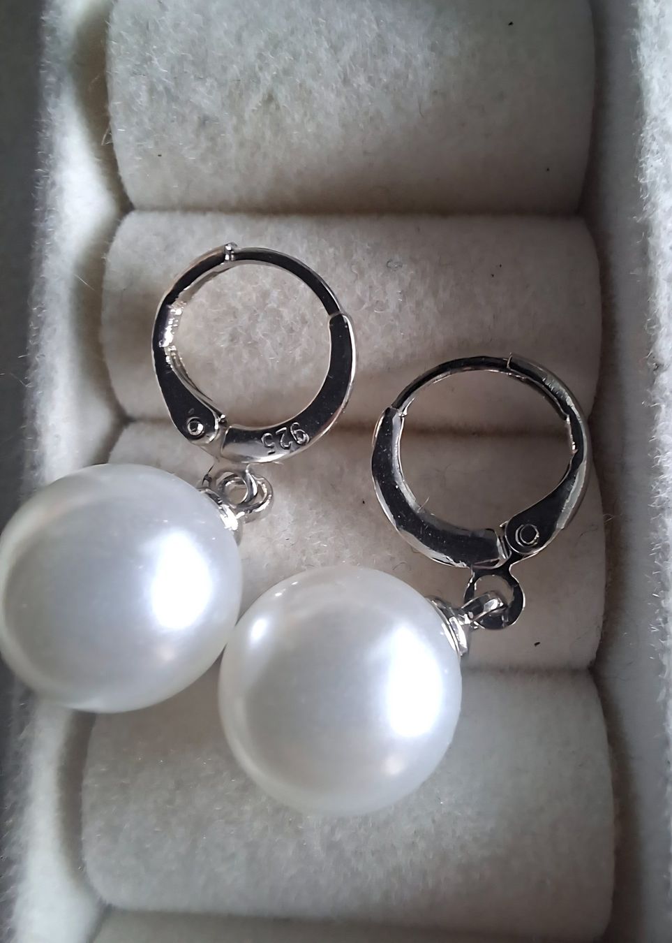 Orecchini pendenti & Orecchini a lobo: Boucles d'oreilles perles argent 925 neuves – Nuovo (secondo la descrizione) da Genève venduto da a_t_g5kq 2